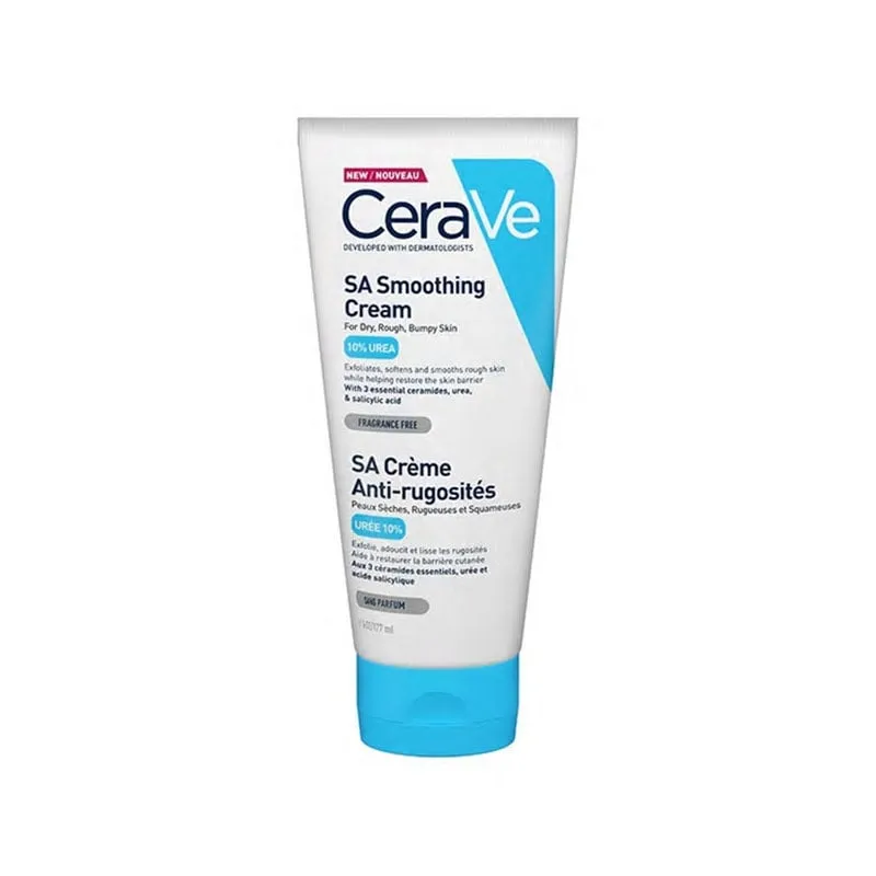  CeraVe SA Smoothing Cream For Dry Rough Bumpy Skin - 177ml